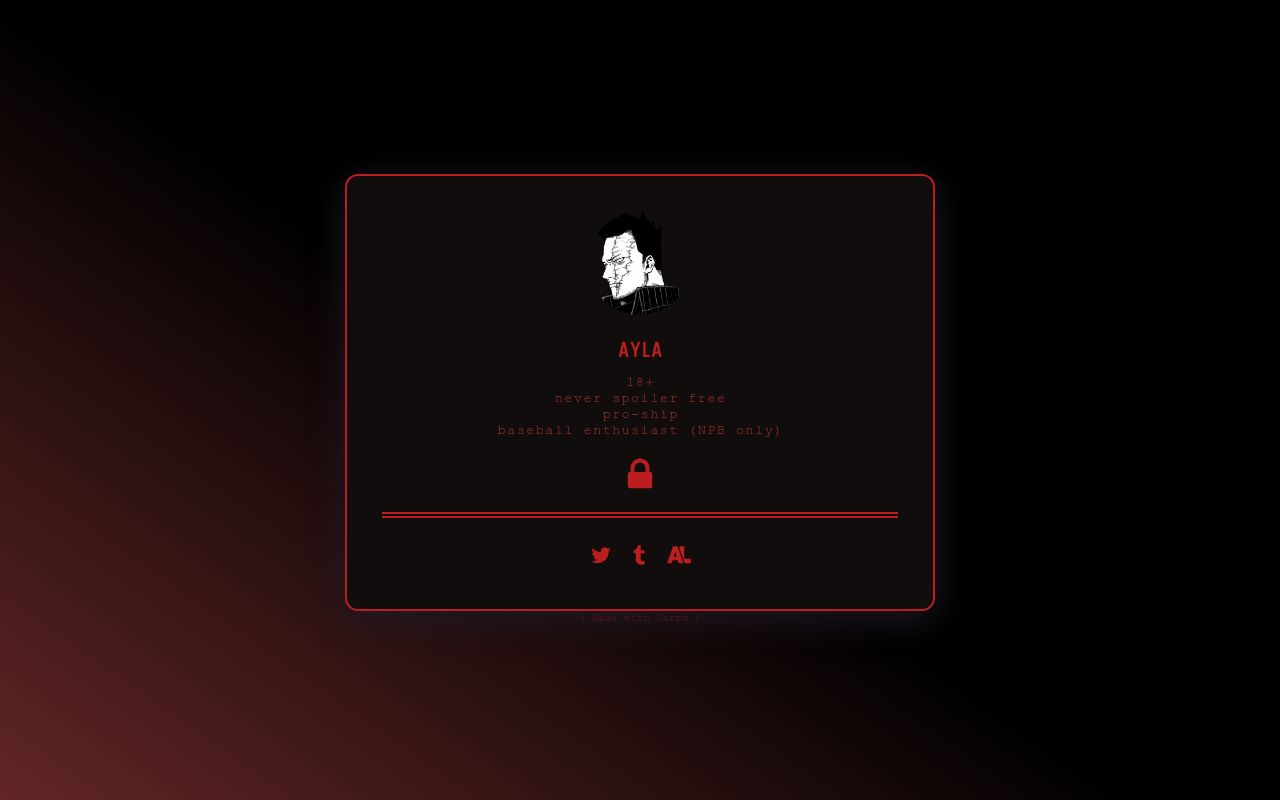 Carrd profile picture for @endeavour